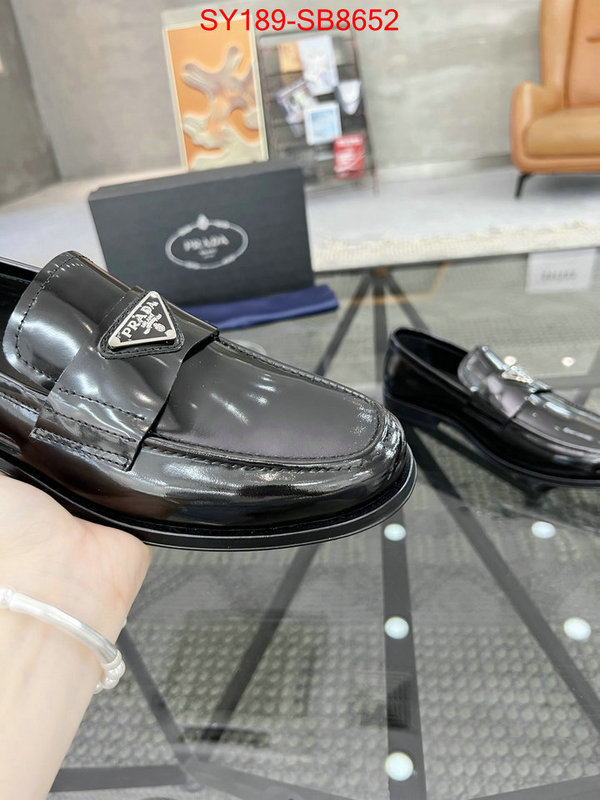 Men shoes-Prada high quality replica designer ID: SB8652 $: 189USD