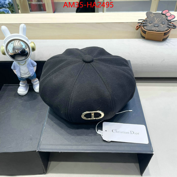 Cap (Hat)-Dior highest quality replica ID: HA2495 $: 35USD