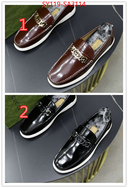 Men Shoes-Gucci wholesale ID: SA3114 $: 119USD