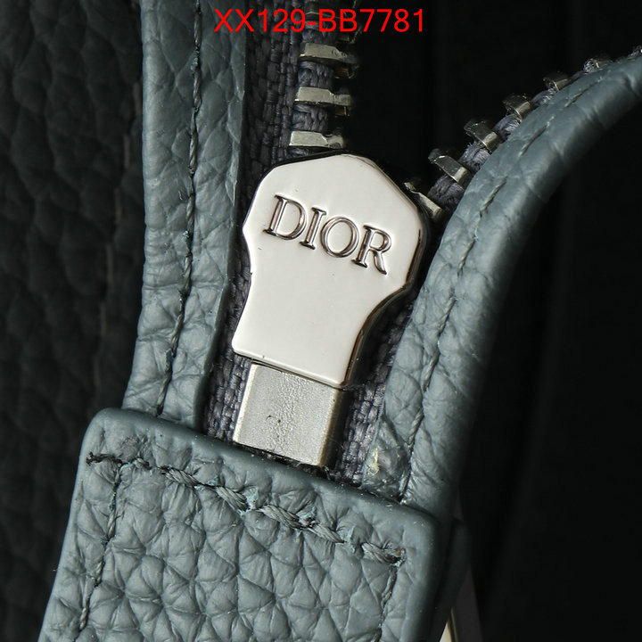 Dior Bags(TOP)-Clutch- wholesale imitation designer replicas ID: BB7781 $: 129USD,