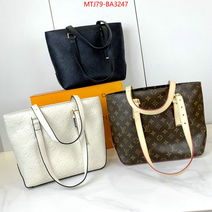 LV Bags(4A)-Handbag Collection- aaaaa customize ID: BA3247 $: 79USD,