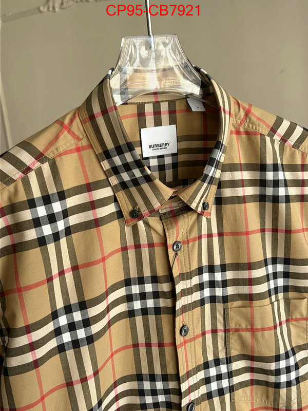 Clothing-Burberry top quality replica ID: CB7921 $: 95USD