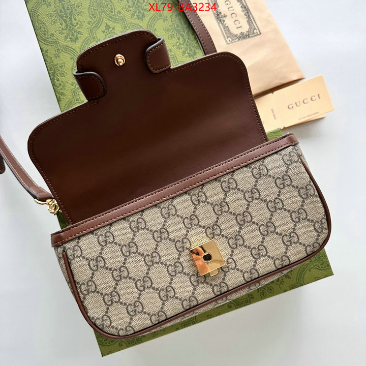 Gucci Bags(4A)-Horsebit- 2024 perfect replica designer ID: BA3234 $: 79USD,