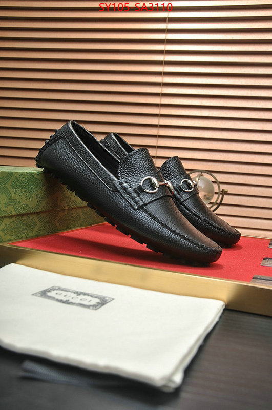 Men Shoes-Gucci top quality fake ID: SA3110 $: 105USD