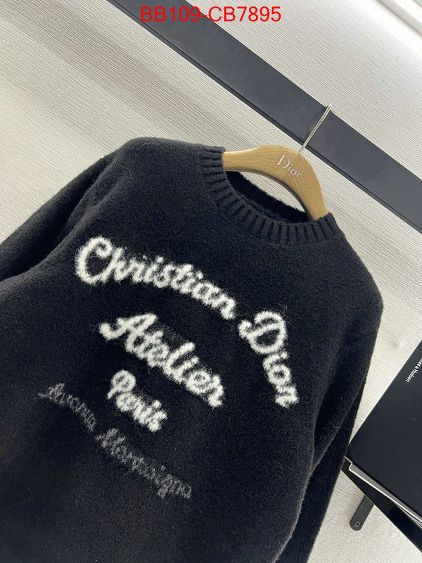 Clothing-Dior replica wholesale ID: CB7895 $: 109USD