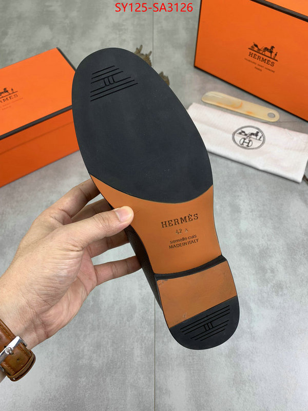 Men Shoes-Hermes supplier in china ID: SA3126 $: 125USD