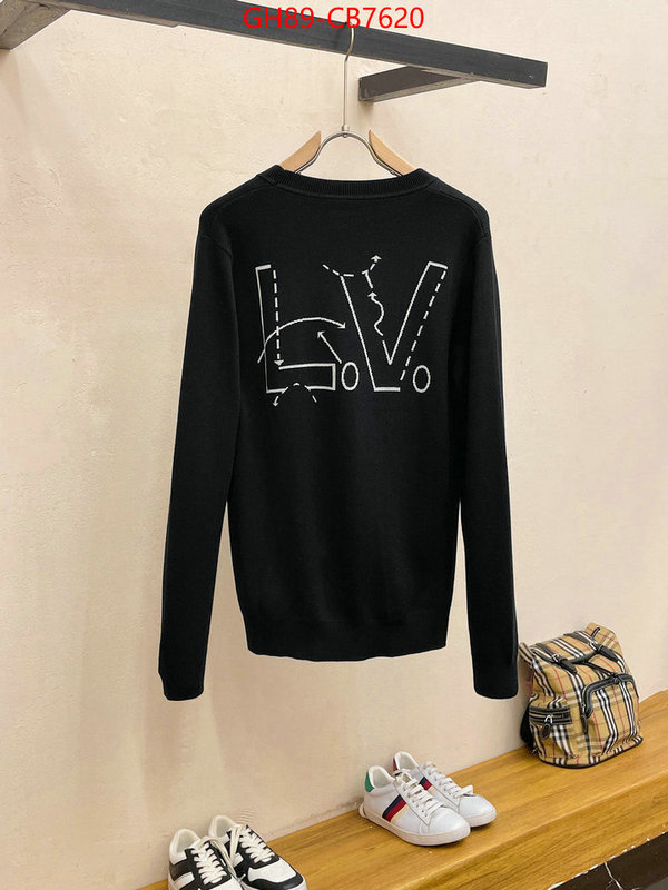 Clothing-LV what 1:1 replica ID: CB7620 $: 89USD