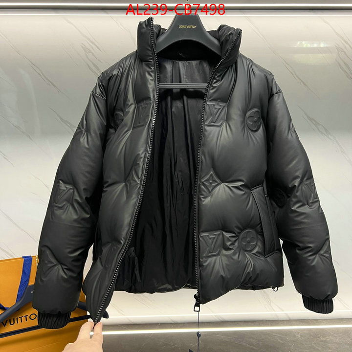 Down jacket Women-LV the quality replica ID: CB7498 $: 239USD