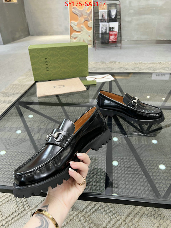 Men Shoes-Gucci best replica quality ID: SA3117 $: 175USD