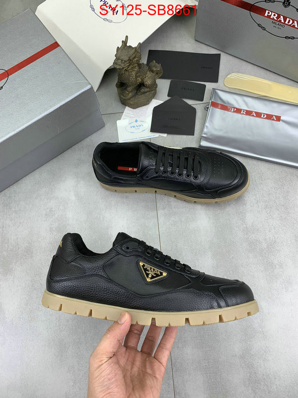 Men shoes-Prada perfect quality ID: SB8661 $: 125USD