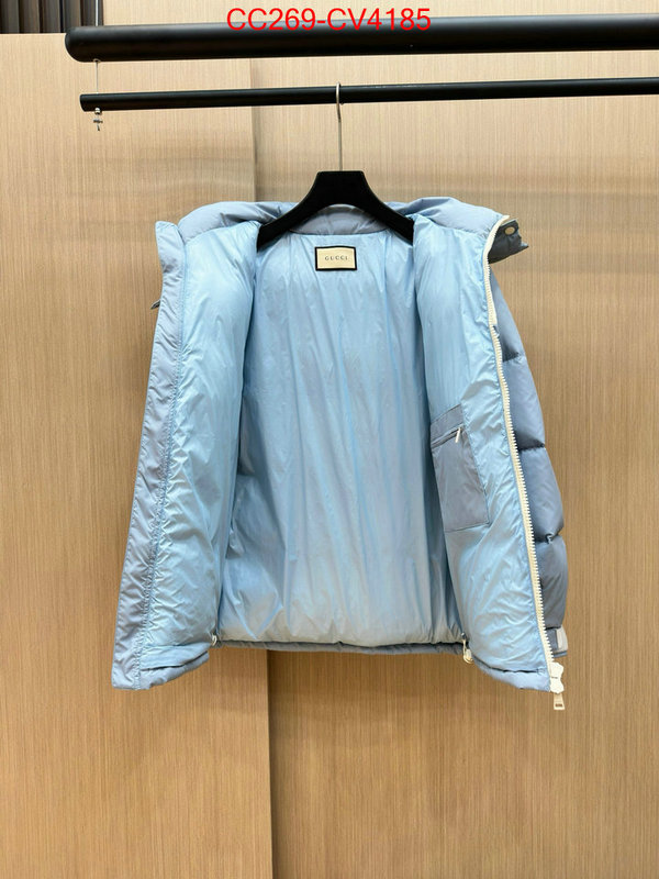 Down jacket Men-Gucci how to find designer replica ID: CV4185 $: 269USD