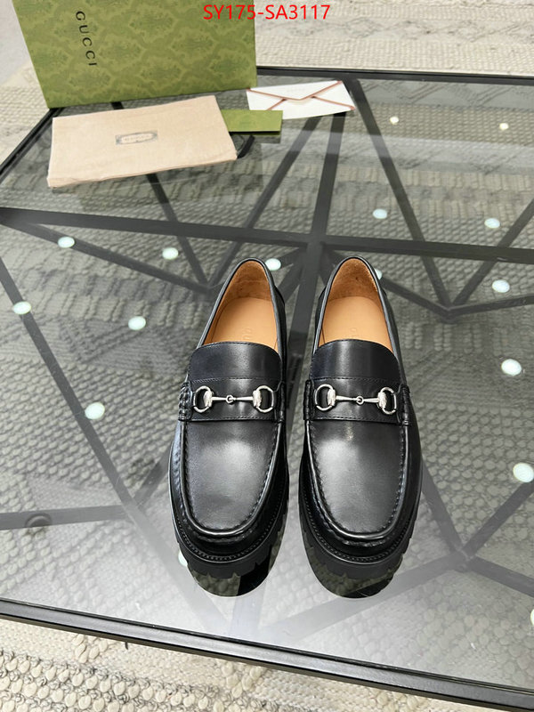 Men Shoes-Gucci best replica quality ID: SA3117 $: 175USD