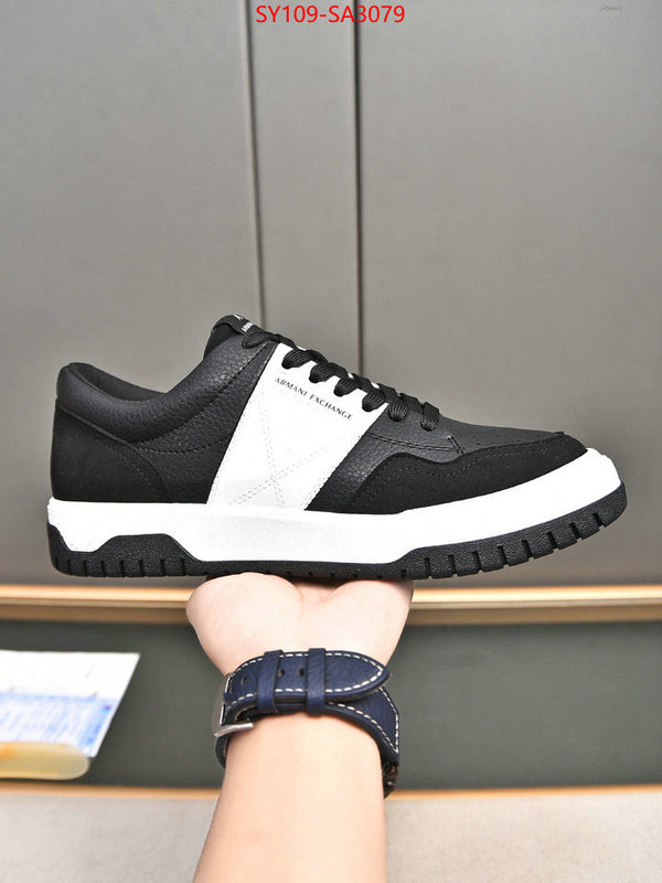 Men shoes-Armani good quality replica ID: SA3079 $: 109USD