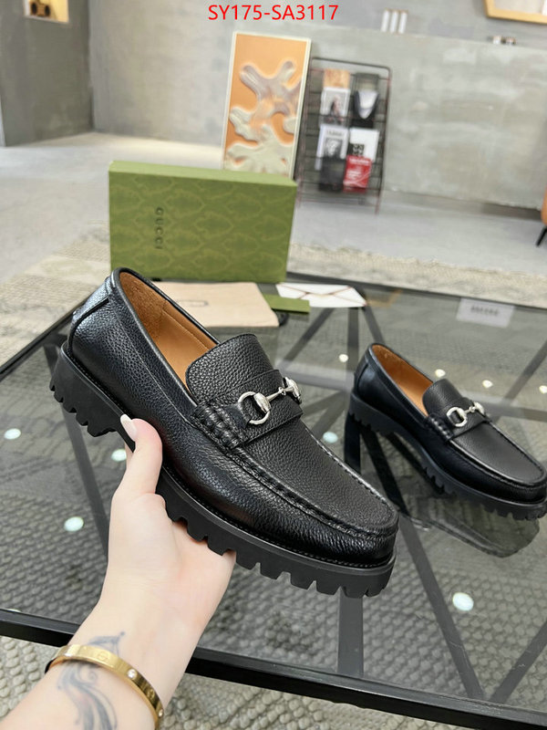 Men Shoes-Gucci best replica quality ID: SA3117 $: 175USD