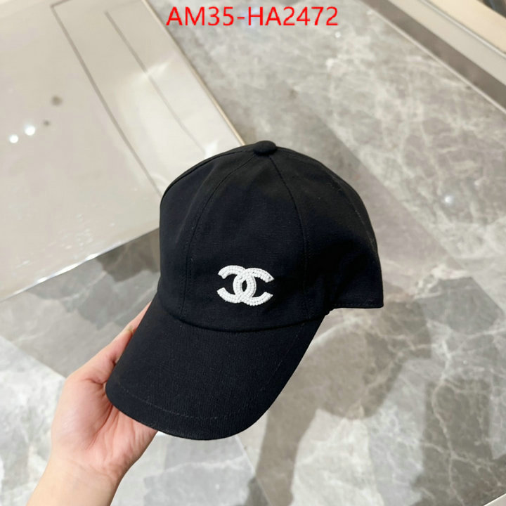 Cap (Hat)-Chanel where quality designer replica ID: HA2472 $: 35USD