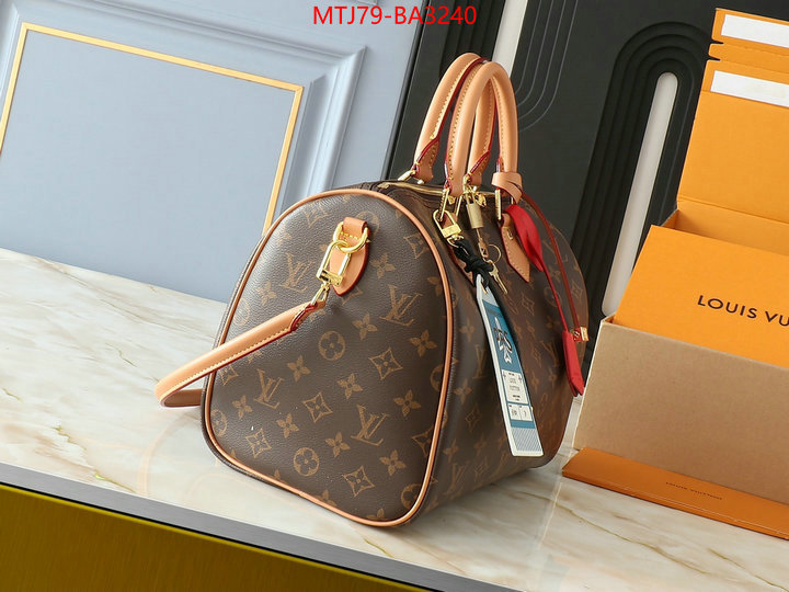 LV Bags(4A)-Speedy- 2024 replica ID: BA3240 $: 79USD,