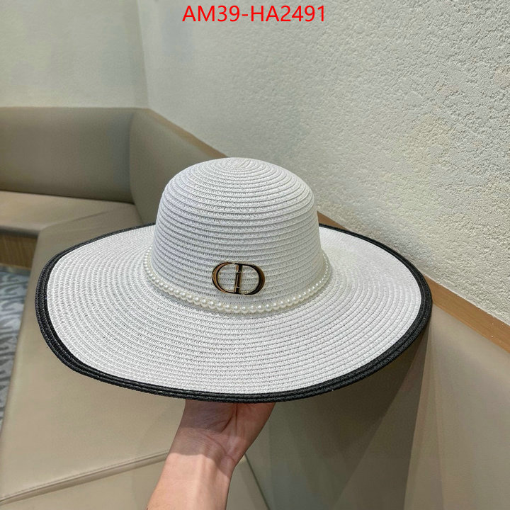 Cap (Hat)-Dior the quality replica ID: HA2491 $: 39USD