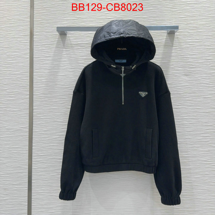 Clothing-Prada replica aaaaa designer ID: CB8023 $: 129USD