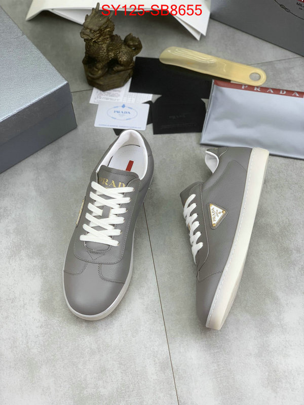 Men shoes-Prada sell high quality ID: SB8655 $: 125USD