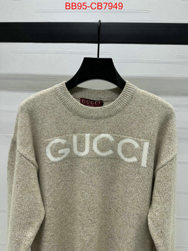 Clothing-Gucci top quality replica ID: CB7949 $: 95USD