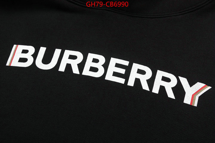 Clothing-Burberry top 1:1 replica ID: CB6990 $: 79USD