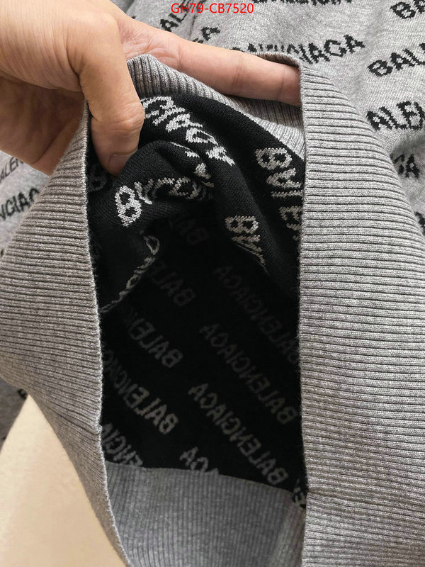 Clothing-Balenciaga replica best ID: CB7520 $: 79USD