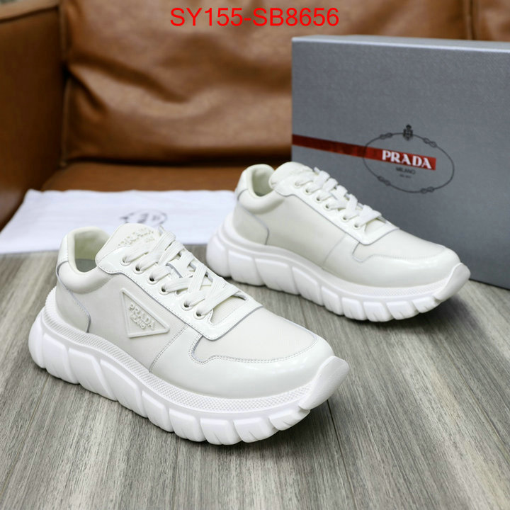 Men shoes-Prada replica 1:1 ID: SB8656 $: 155USD