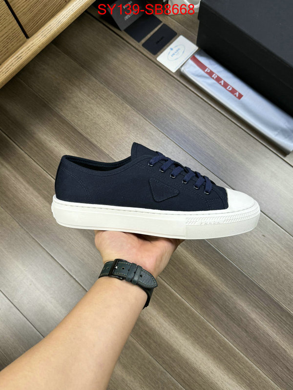 Men shoes-Prada wholesale designer shop ID: SB8668 $: 139USD