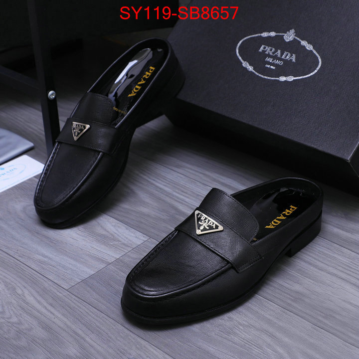 Men shoes-Prada top quality designer replica ID: SB8657 $: 119USD