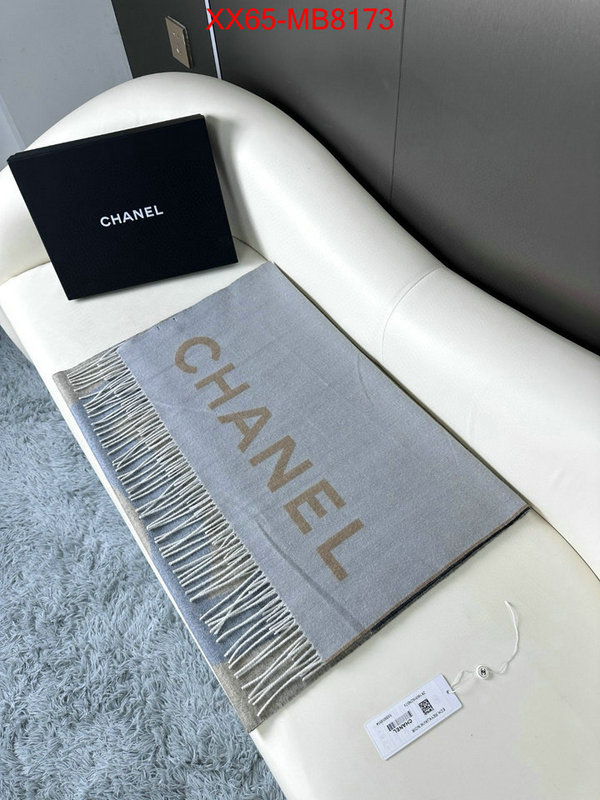 Scarf-Chanel best quality fake ID: MB8173 $: 65USD