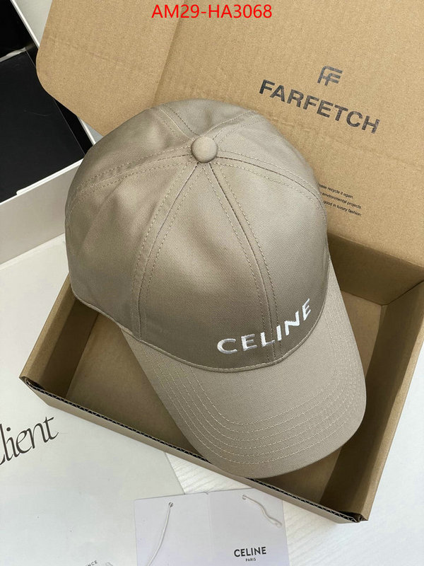 Cap(Hat)-Celine what is a 1:1 replica ID: HA3068 $: 29USD