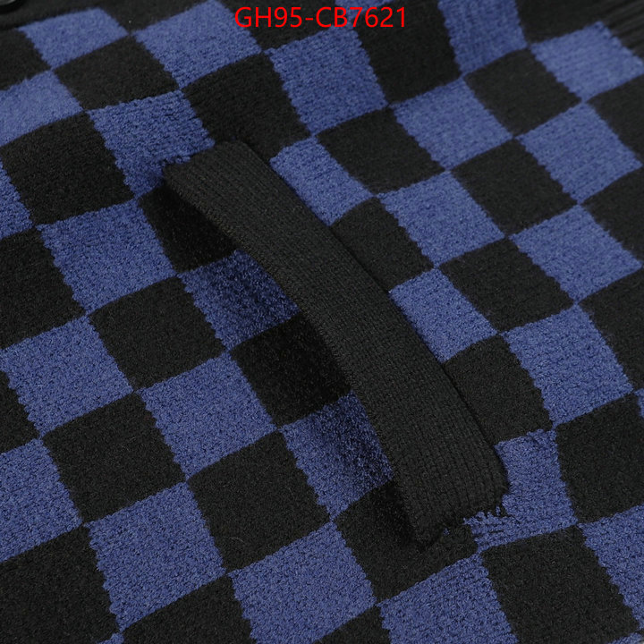 Clothing-LV replica designer ID: CB7621 $: 95USD