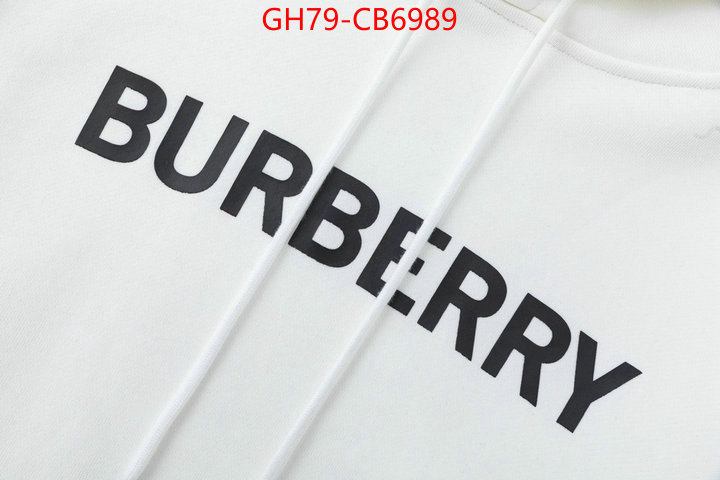 Clothing-Burberry designer high replica ID: CB6989 $: 79USD