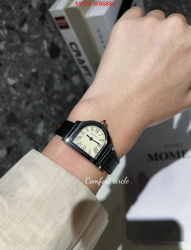 Watch(4A)-Cartier the best quality replica ID: WB6885 $: 125USD