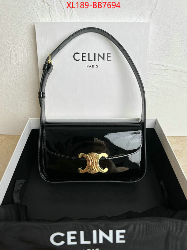 Celine Bags(TOP)-Triomphe Series what's the best place to buy replica ID: BB7694 $: 189USD,