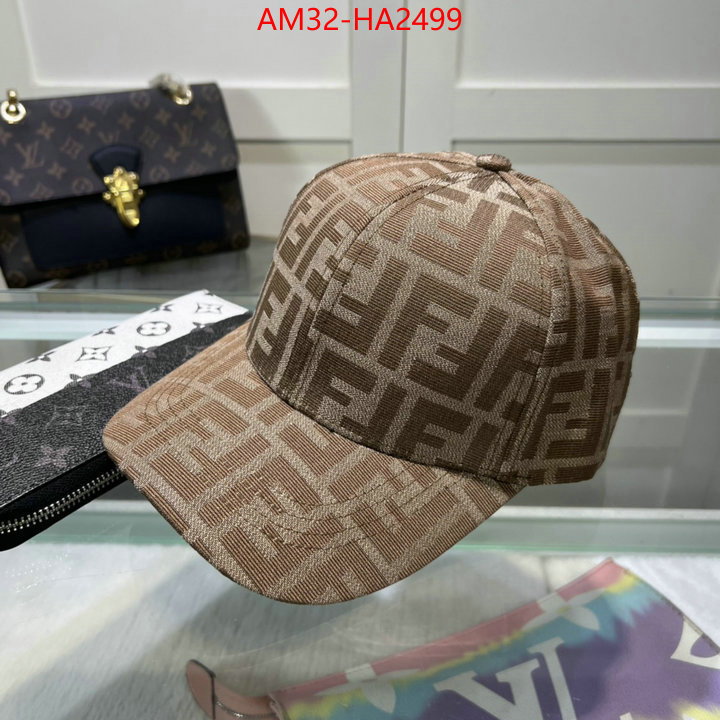 Cap(Hat)-Fendi luxury fake ID: HA2499 $: 32USD