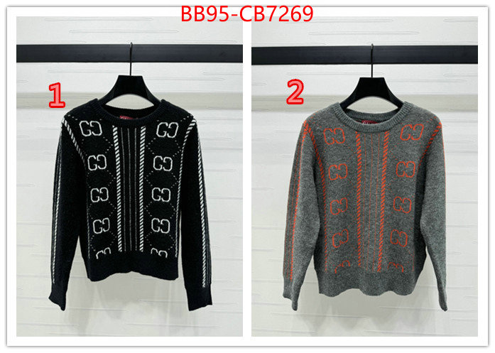 Clothing-Gucci shop now ID: CB7269 $: 95USD