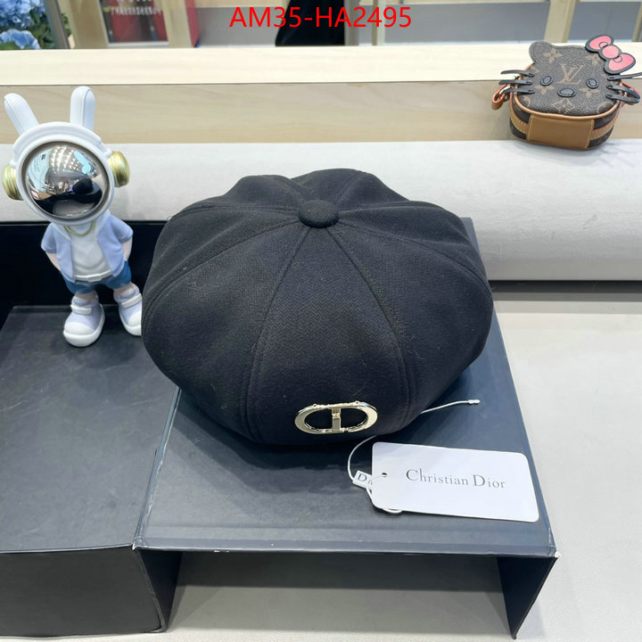 Cap (Hat)-Dior highest quality replica ID: HA2495 $: 35USD