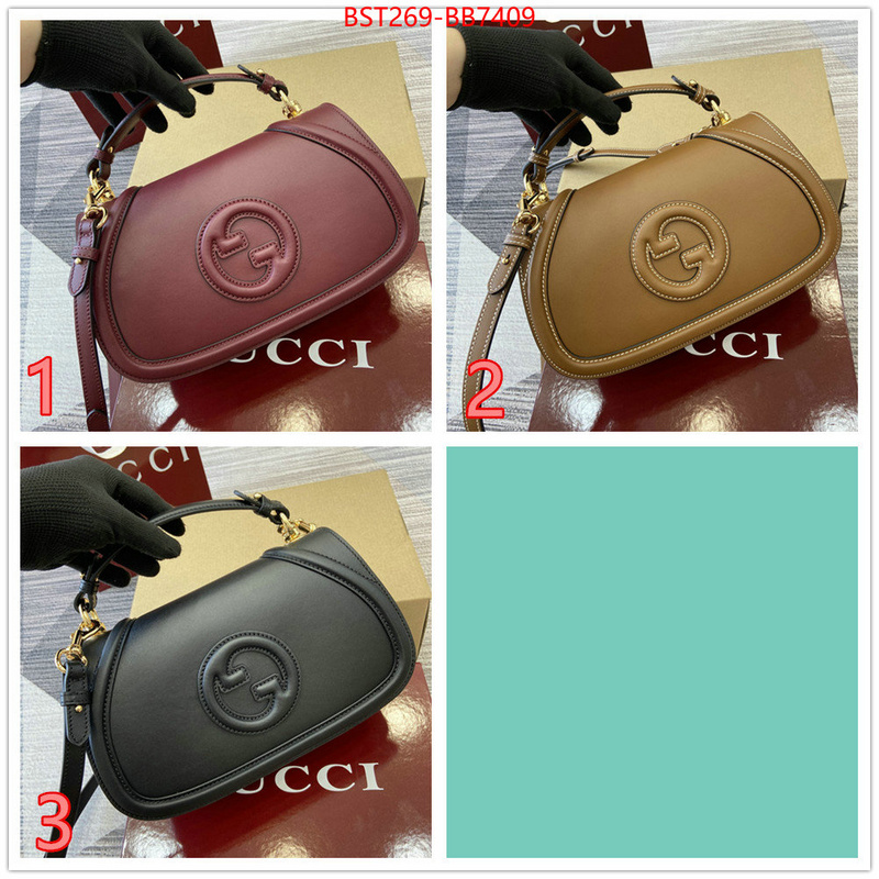 Gucci Bags(TOP)-Crossbody- at cheap price ID: BB7409 $: 269USD,