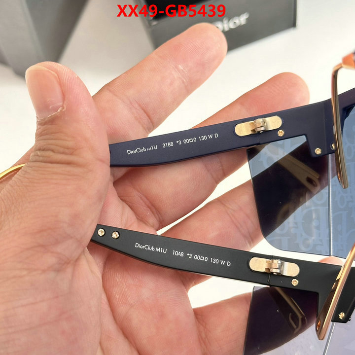 Glasses-Dior buy high-quality fake ID: GB5439 $: 49USD