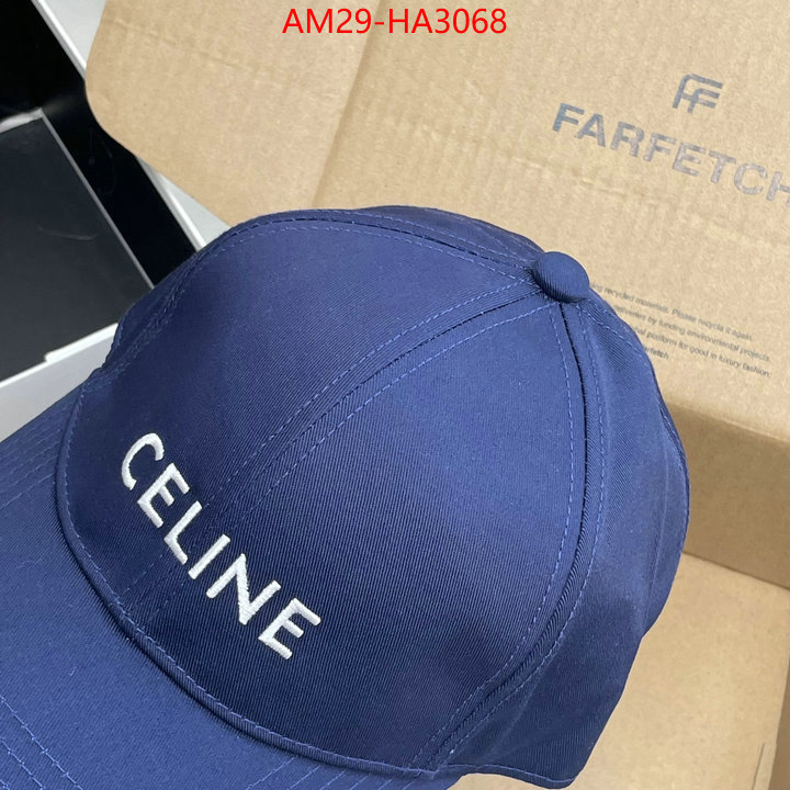 Cap(Hat)-Celine what is a 1:1 replica ID: HA3068 $: 29USD