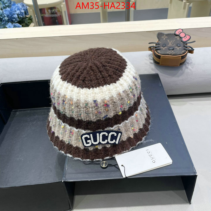 Cap(Hat)-Gucci exclusive cheap ID: HA2334 $: 35USD