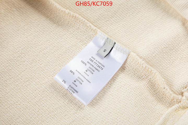 Clothing-Gucci first top ID: KC7059 $: 85USD