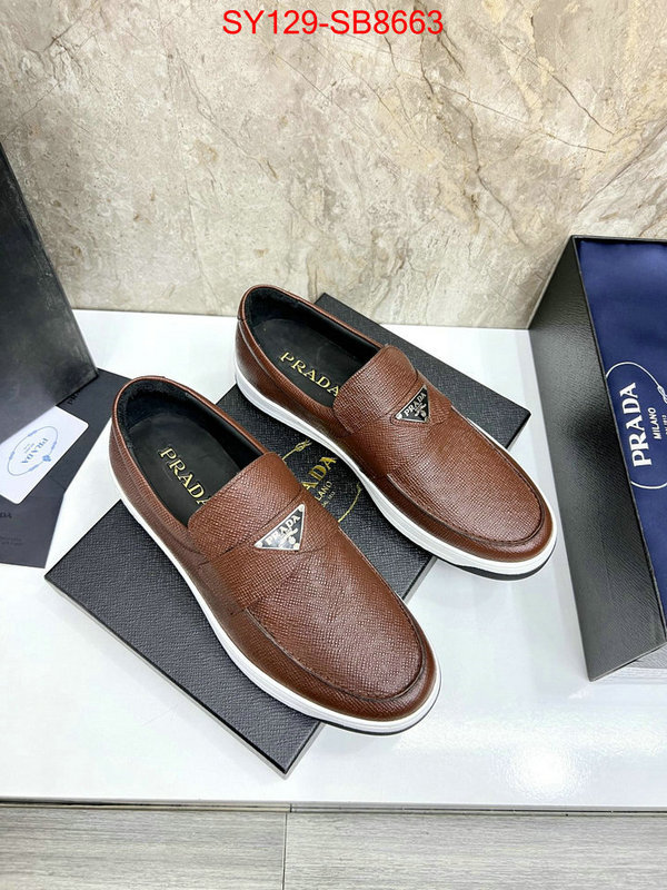 Men shoes-Prada what is a counter quality ID: SB8663 $: 129USD