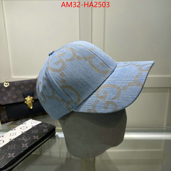 Cap(Hat)-Gucci high quality designer replica ID: HA2503 $: 32USD