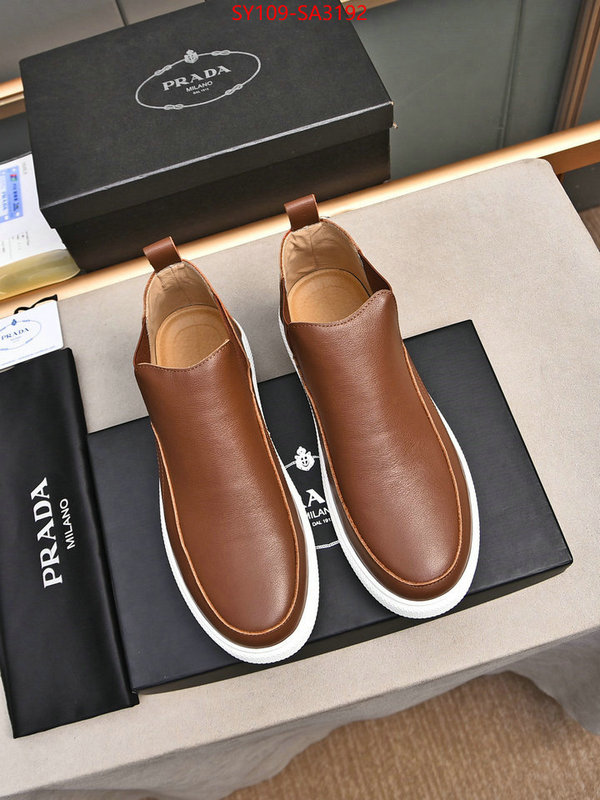 Men shoes-Prada 2024 replica wholesale cheap sales online ID: SA3192 $: 109USD