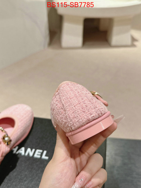 Women Shoes-Chanel designer high replica ID: SB7785 $: 115USD