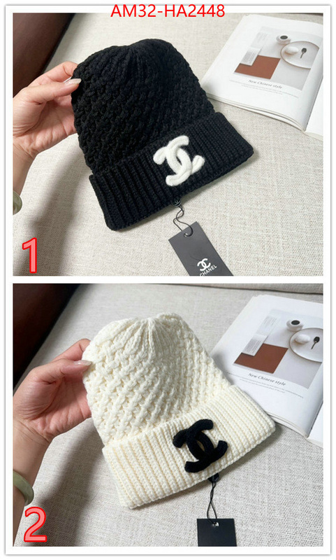 Cap (Hat)-Chanel copy aaaaa ID: HA2448 $: 32USD