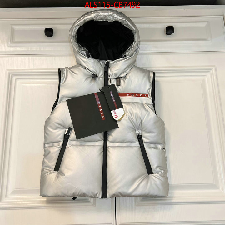 Kids clothing-Down jacket best replica 1:1 ID: CB7492 $: 115USD