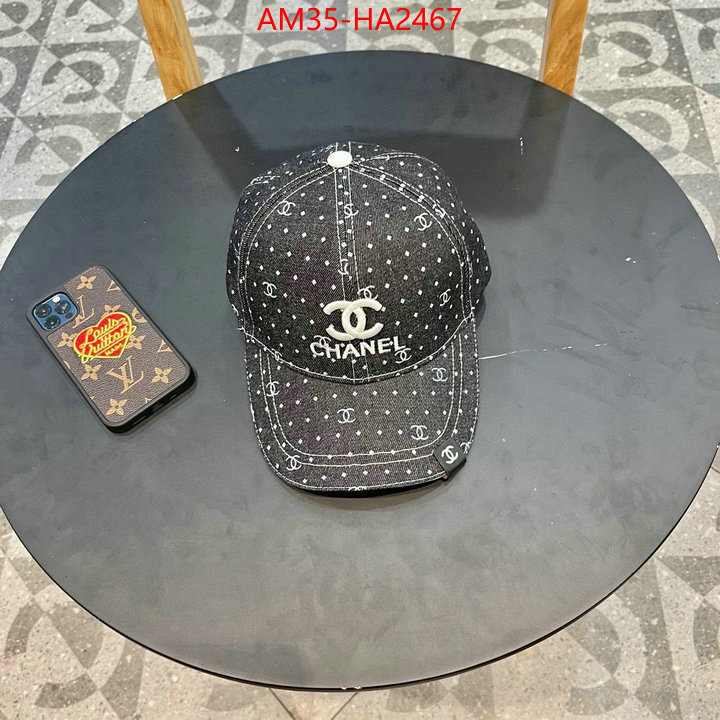 Cap (Hat)-Chanel designer 1:1 replica ID: HA2467 $: 35USD